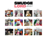 Smudge Lord 12-Month 2023 Calendar