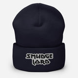 Smudge Lord Metal Style Cuffed Beanie