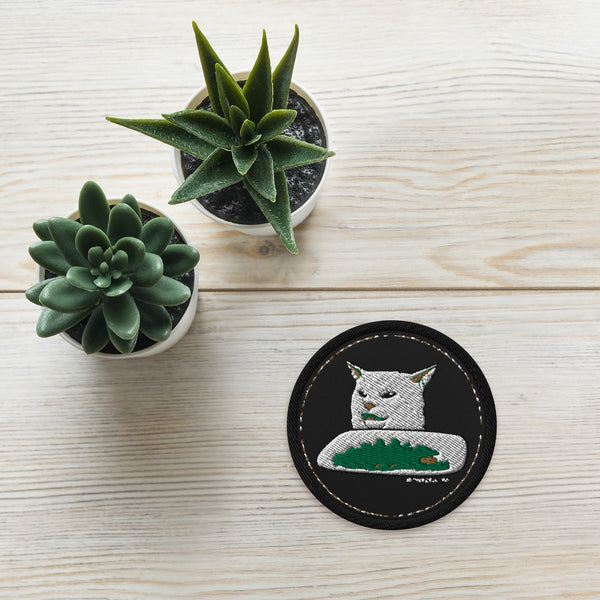 Smudge Embroidered Patch